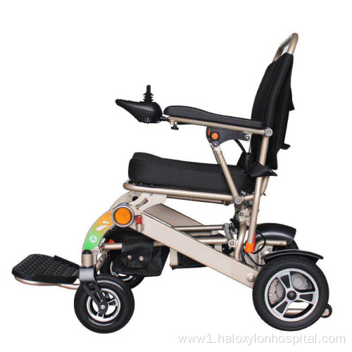 hospital light weight folding electric wheelchair